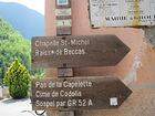 Chapelle St-Michel<br />Baisse de Beccas<br />Pas de la Capelette<br />Cime de Codolis<br />Sospel par GR52A<br />