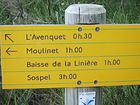 L'Avenquet, Moulinet, Baisse de la Linière, Sospel