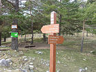 Morga<br />Col St-Bernard<br />Col du Berceau - GR52<br />Col du Razet - GR52<br />Col de Roulabre<br />Col de Cuore