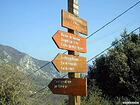 Col de Castillon (706m), Baisse de Scuvion, Sospel par l'Erc, Crête du Mont Razet, La Pierre Pointue, Col de Roulabre, Col du Razet, Castillon village par Remégon