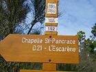 Chapelle St-Pancrace<br />D21 - L'Escarène<br />-