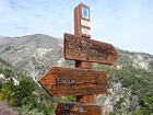 Col St-Michel<br />Rocca Sparviera<br />Cime de Roccassiera<br />Coaraze<br />Baisse de Bendéjun<br />-