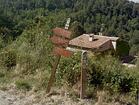 (borne disparue)<br />Les Mulières<br />Col du Dragon<br />Mont Férion<br />Col de Travail<br />Col de Rosa<br />La Madone<br />Levens