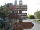 Baisse de Viériou<br />Sommet de Viériou<br />Col de Coursegoules<br />Les Quatre Chemins<br />Conségudes<br />Les Ferres<br />Le Village