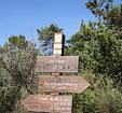 Le Collet (721m)<br />Tourette-du-Château<br />Tour du Mont Lion<br />Le Berlet<br />La Ciavarlina