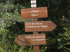 La Baisse (1386m)<br />Forêt du Cheiron<br />Gréolières-les-neiges<br />Col de Coursegoules<br />Coursegoules