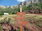 L'Illion (1568m)<br />Les granges d'Auvare<br />Col de Raton<br />Margioulins<br />Les Launes
