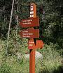 Col de Segilière<br />Bouchanières<br />Le Villard<br />Baisse de Vallette<br />Tête de Méric<br />La Bastière<br />Aliège