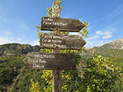 Le Bez<br />Col de Saint Pons<br />Pas de Belon<br />Col de Médina<br />Tête de Travers<br />Saint Martin<br />Le Riou<br />Daluis