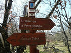 St-Vallier par la Pierre Druidique<br />Croix de Cabris<br />-