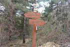 Parking de Nans<br />St-Vallier<br />Montagne de Thiey<br />-