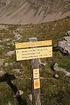 Col de la Moutière (2450m)<br />Hameau de Bayasse - Refuge<br />Col de Colombart<br />Hameau de Bousiéyas - gîte
