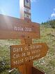 Isola 2000<br />Gare du Télécabine<br />Col de la Vallette<br />Mont St-Sauveur<br />-