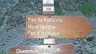 Pas de Rabuons<br />Mont Ténibre<br />Pas d'Ischiator<br />Chemin de l'Energie