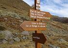 Pas de Colle Longue<br />Tête de l'Autaret<br />Refuge Alxeandri-Foches<br />Crête de Chabraire<br />Lac et Refuge de Rabuons<br />Hameau de Douans