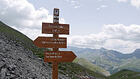 Col du Chavalet (2324m)<br />Col du Bouchiet<br />Auron par Vallon du Riou<br />Roussiénigous<br />Hameau de Roya