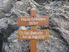 Pas de Corborant (2925m)<br />San Bernolfo<br />Ref. de Rabuons
