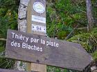 Thiéry par la piste des Blaches, -