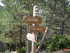 Plateau de Dina, Col de la Barbenière, Puget-Rostang, Collet des Aubrics, Puget-Théniers