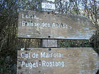 Lutta<br />Baisse des Abrics<br />Col de Mairola<br />Puget-Rostang