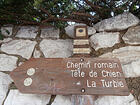 Chemin romain<br />Tête de Chien<br />La Turbie