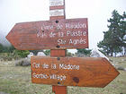 Cime de Baudon, Pas de la Piastre, Ste-Agnès, Col de la Madone, Gorbio-village
