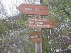 Castellar - GR51<br />Plan du Lion - GR51<br />Mont Carpano<br />Col du Berceau - GR52<br />Plateau de l'Orméa