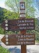 Col de Bausson<br />Cascade du Ray<br />Gorbio-village<br />Pas de la Piastre<br />Cime de Baudon<br />Col de la Madone