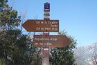 Col de la Coupière<br />Gorbio<br />Col du Mont Gros<br />Roquebrune-village par les Crêtes