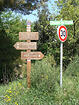 Col de la Coupière (440m)<br />Croix de Muratore<br />Gorbio - GR51<br />Roquebrune-village
