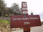 Col des Quatre Chemins (325m), -
