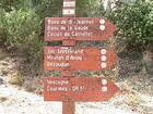 Baou de St Jeannet, Baou de la Gaude, Circuit du Castellet, Jas Jausserand, Mouton d'Anou, Bézaudun, Vescagne, Courmes - GR 51