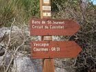 Baou de St-Jeannet, Circuit du Castelet, Vescagne, Courmes - GR51