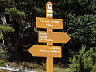 Pas de la Tranchée (1589m)<br />Gauron<br />Granile<br />Les Mesches<br />Col de Tate<br />Hameau de Bergue