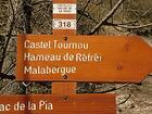 Castel Tournou<br />Hameau de Réfréï<br />Malabergue<br />Lac de la Pia<br />Tende