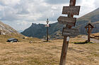 Col des Seigneurs (2111m)<br />Pointe Marguaréis<br />Refuge Don Barbera<br />San Domenico
