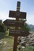 La Pinée (865m)<br />Baisse d'Anan - GR52A<br />La Baragne<br />Chapelle Ste-Croix<br />Saorge - GR52A