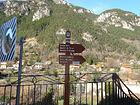 Sentier Vert, Quartier du Vernet, Quartier St-Nicolas, Quartier Deloutre, Le Trou du Diable, Venanson