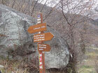 La Colmiane - GR52A<br />Quartier du Vernet<br />St-Martin-Vésubie par le Sentier Vert<br />Quartier St-Nicolas<br />St-Martin-Vésubie par GR52A