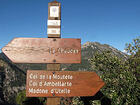 Le Chaudan<br />Col de la Moutète<br />Col d'Ambellarte<br />Madone d'Utelle
