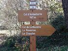 Col d'Ambellarte (967m)<br />Col de la Moutète<br />Le Reveston<br />Le Chaudan
