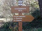 Col d'Ambellarte (967m), Col de la Moutète, Le Reveston, Le Chaudan