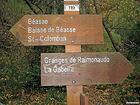 Béasse<br />Baisse de Béasse<br />St-Colomban<br />Granges de Raimonaudo<br />La Gabella