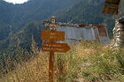 Rigaut (1300m), Crête de l'Abécoulié, Granges de la Brasque, Roquebillière