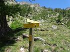 Baisse des 5 Lacs<br />Pas du Mt Colomb<br />Madone de Fenestre