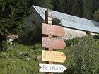 Pas de la Maïris<br />Cime du Pisset<br />Cime de Piagu<br />Refuge de Cougourde<br />Lac de Trécolpas<br />Pas des Ladres<br />Chalet Vidron<br />Pont de Peïrastrèche