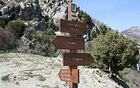 Col St-Michel (970m), Duranus, L'Engarvin, Chapelle St Michel, Rocca Sparviera, Col de l'Autaret