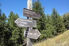 Col des Deux Caïres<br />Le Caïre Gros<br />Pointe de Sérenton<br />Trémagne<br />Clans<br />L'Ortiguié<br />Chapelle Ste-Anne<br />Clans