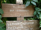 Accès libre aux randonneurs<br />La Haute Courbaisse<br />Pic Charvet