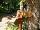Refuge de Longon-GR5<br />Mont Gravières<br />Roure par GR5